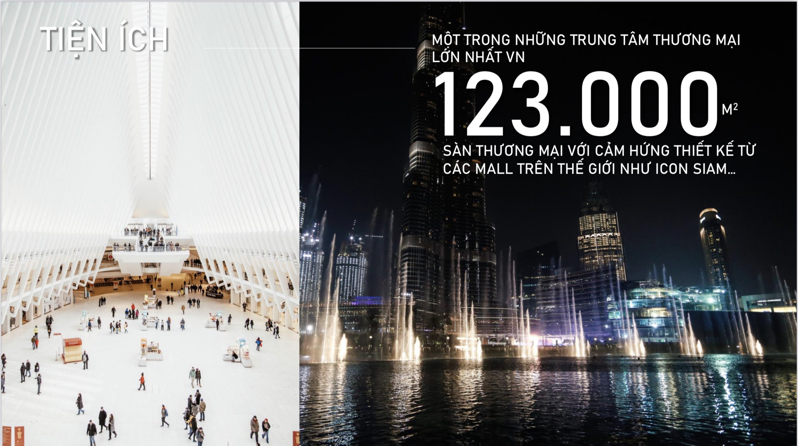 Trung tâm thương mại lớn 123.000m2 tại Global City